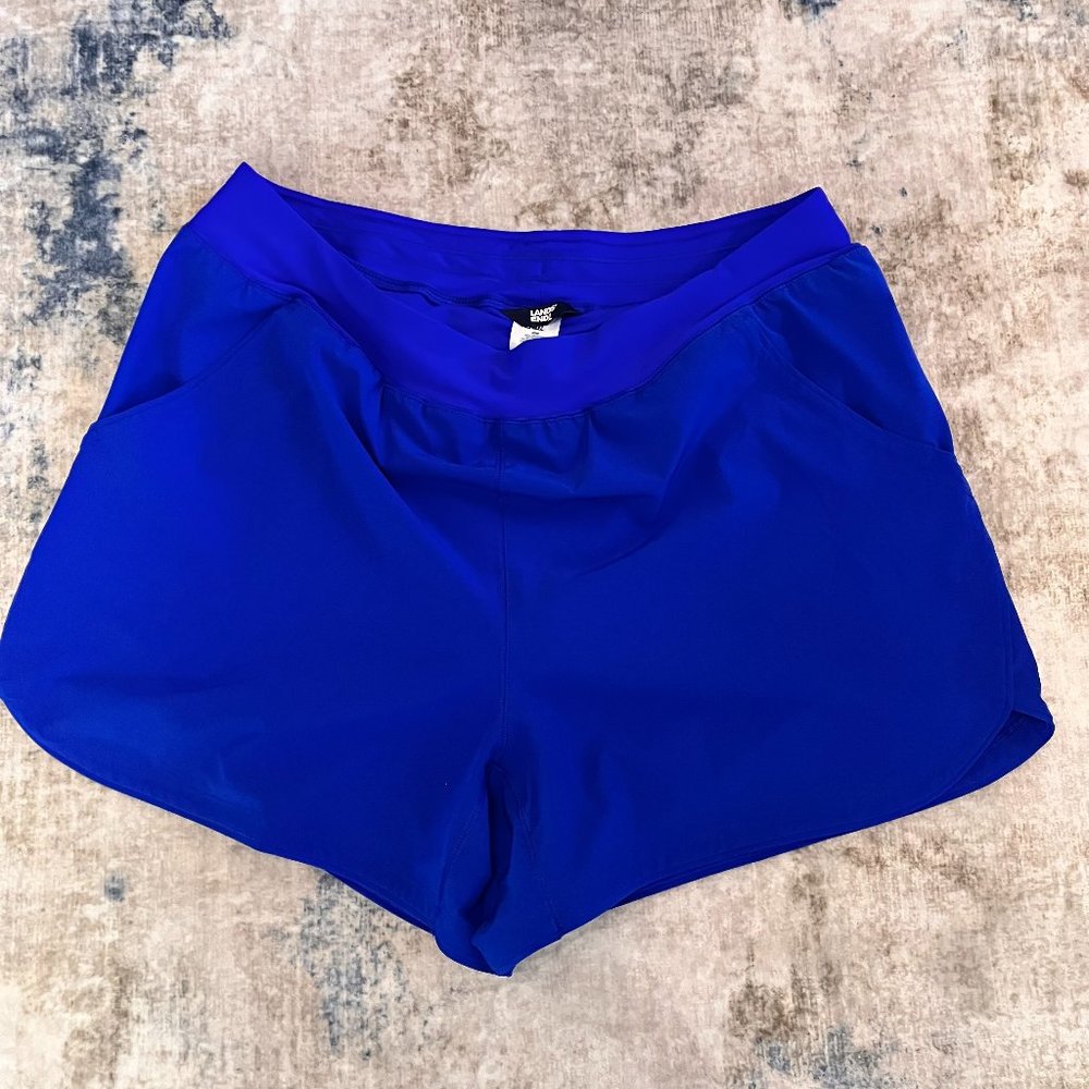 Women's Lands' End Swim Shorts, 20W